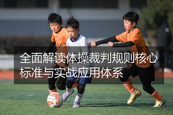 全面解读体操裁判规则核心标准与实战应用体系